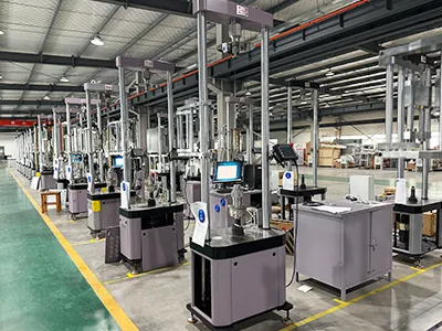 ورشة هندسة وإنتاج معدات اختبار مقاومة الالتصاق في درجات الحرارة العالية