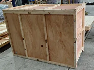 منطقة تغليف المعدات: اللمسة الأخيرة لضمان السلامة العالمية