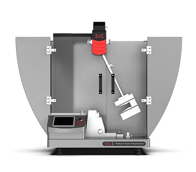 ماكينة اختبار مقاومة الصدم بنظام البندول للبلاستيك (نظام متكامل لاختبارات، تشاربي / أيزود)