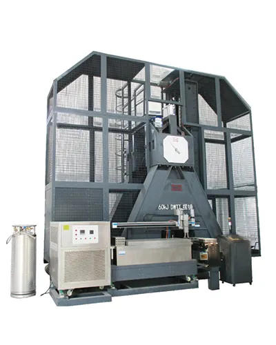 ماكينة اختبار بندول فائق القوة للمعادن، لمحاكاة طاقة السقوط الحر (نظام متكامل لاختبار المواد المعدنية، اختبار DWTT)