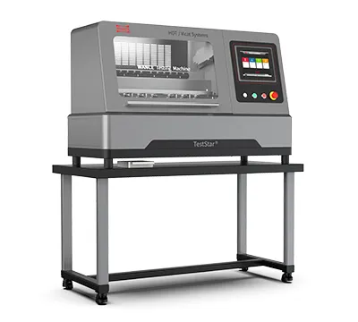 جهاز فحص درجة مقاومة البلاستيك أمام الحرارة والتشكيل HDT/Vicat (نظام متكامل لاختبار وقياس نقطة التشوه الحرارية وضمان ثبات جودة المنتجات)