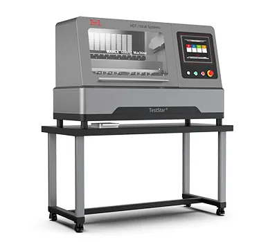 جهاز فحص درجة مقاومة البلاستيك أمام الحرارة والتشكيل HDT/Vicat (نظام متكامل لاختبار وقياس نقطة التشوه الحرارية وضمان ثبات جودة المنتجات)