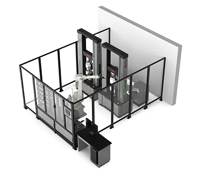نظام روبوتي ذكي لفحص شد القضبان المعدنية والإنشائية