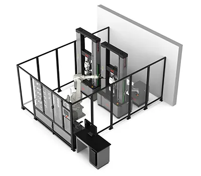 نظام روبوتي ذكي لفحص شد القضبان المعدنية والإنشائية