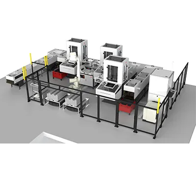 نظام روبوتي ذكي لفحص ضغط الخرسانة