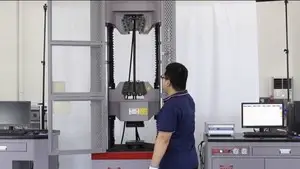 جهاز اختبار المواد بنظام السيرفو الهيدروليكي